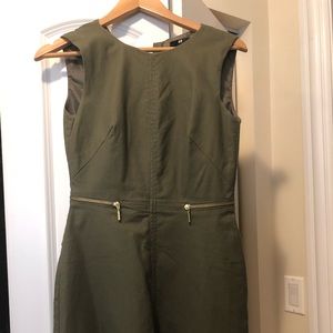 Army green dress